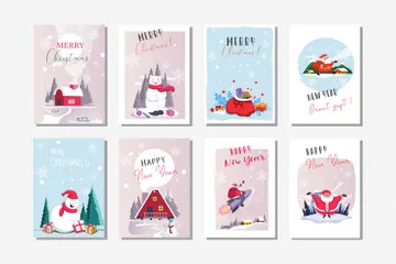 Merry Christmas Illustration Pack