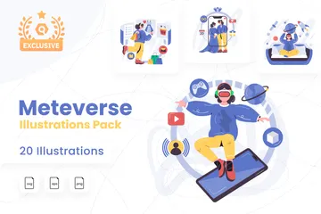 Yellow Series Illustration Bundle