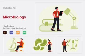 Microbiology Illustration Pack