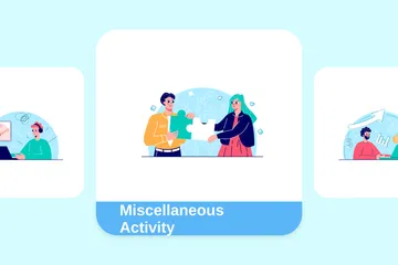 Miscellaneous Activity Illustration Pack