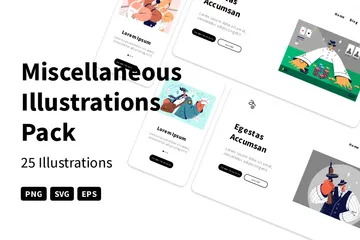 Miscellaneous Illustration Pack