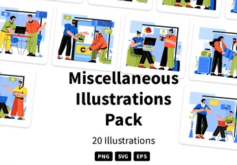 Miscellaneous Illustration Pack