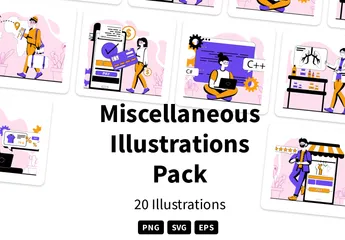 Miscellaneous Illustration Pack