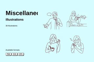 Miscellaneous Illustration Pack