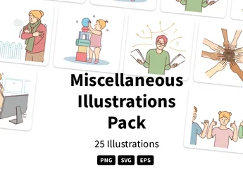 Miscellaneous Illustration Pack