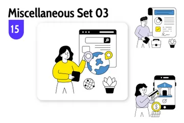 Miscellaneous Set 03 Illustration Pack