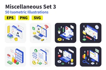 Miscellaneous Set 03 Illustration Pack