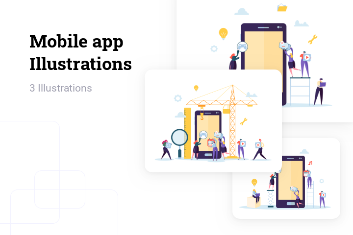 Top 10 App Illustrations - Free & Premium Vectors & Images