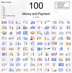 Money And Payment Illustration Pack