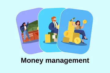 Money Management Illustration Pack