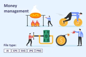 Money Management Illustration Pack