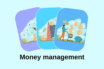 Money Management Illustration Pack