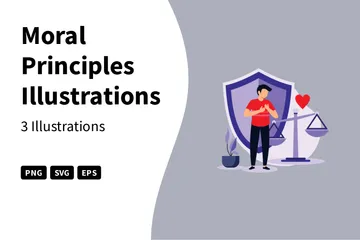 Moral Principles Illustration Pack