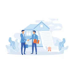 Mortgage Process Illustration Pack