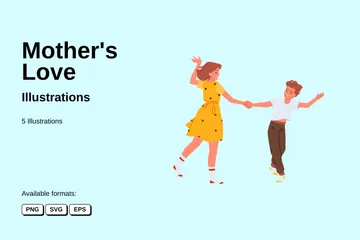 Mother's Love Illustration Pack