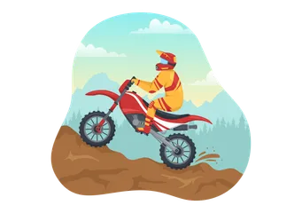 Moto-Cross Illustrationspack