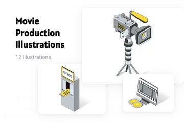 Movie Production Illustration Pack