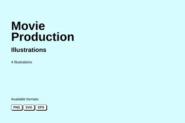 Movie Production Illustration Pack