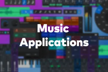 Music  Applications Illustration Pack