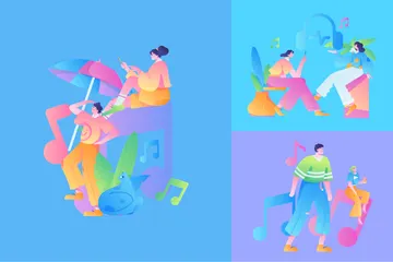Music Illustration Pack