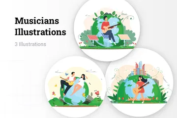 Musicians Illustration Pack