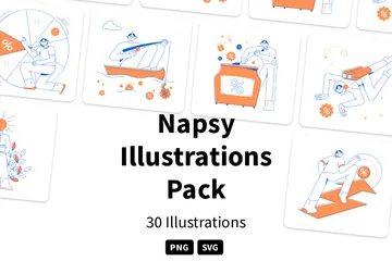 Napsy Illustration Pack