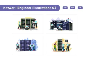 National Engineer Illustration Pack
