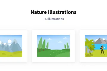 Natur Illustrationspack