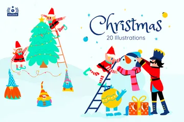 Navidad Ilustración Pack