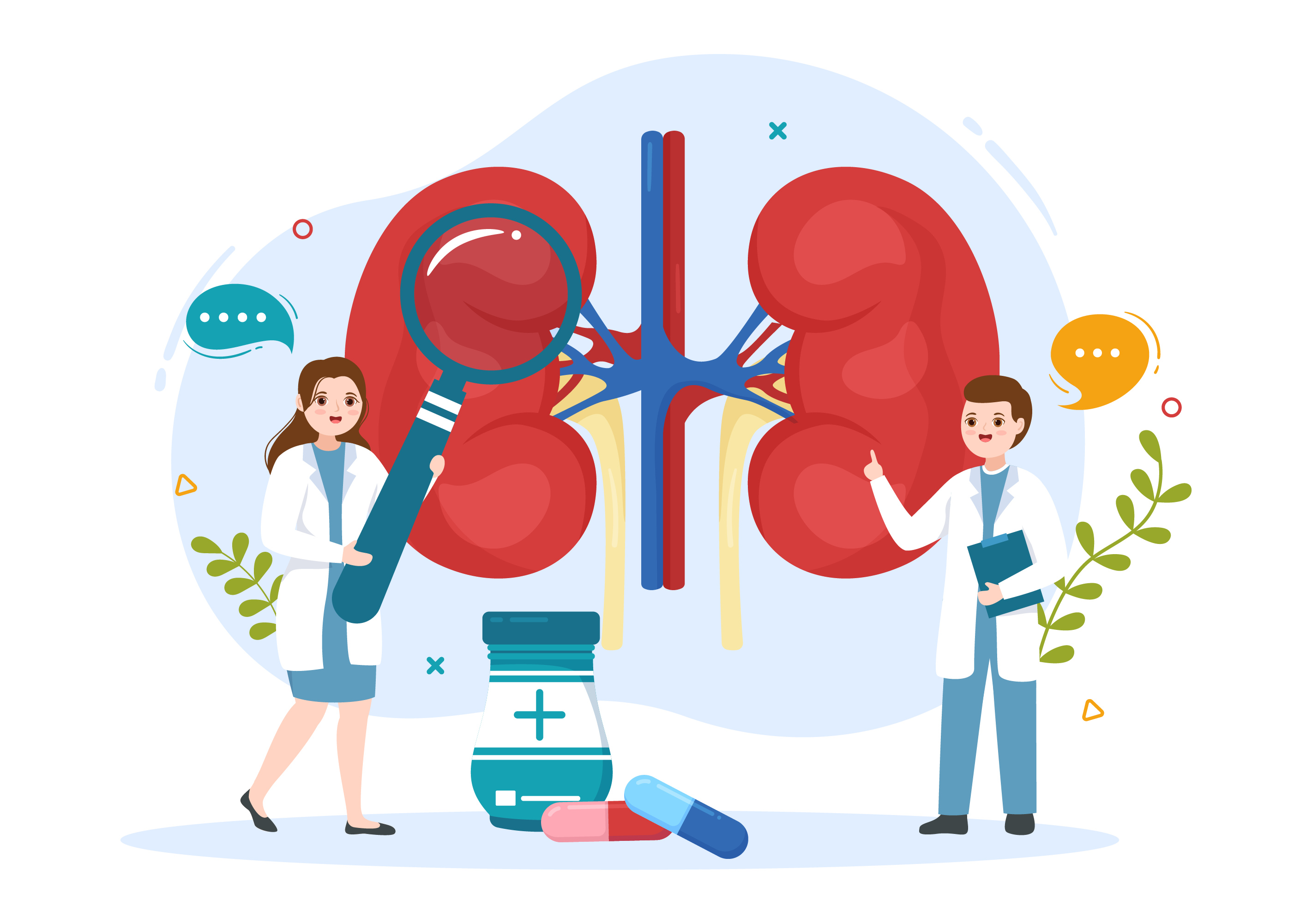 premium-nephrologist-illustration-pack-from-healthcare-medical