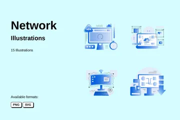 Network Illustration Pack