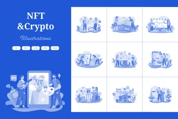 NFT & Crypto Illustration Pack