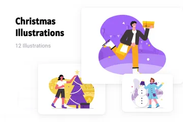 Noël Illustration Pack