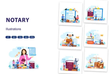Notary Illustration Pack