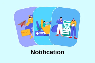 Notificación Paquete de Ilustraciones