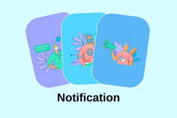 Notification Pack d'Illustrations