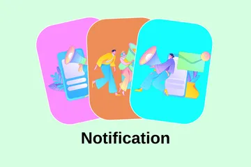 Notification Illustration Pack