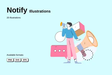 Notify Illustration Pack