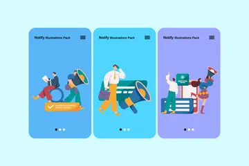 Notify Illustration Pack