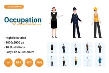Occupation Illustration Pack