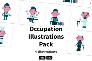 Occupation Illustration Pack