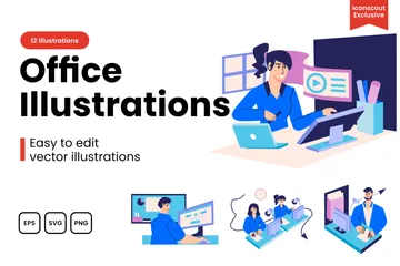 Office Illustration Pack