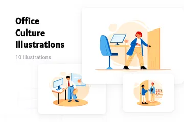 Office Culture Illustration Pack