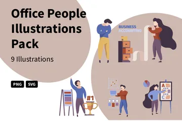 Office People Illustration Pack