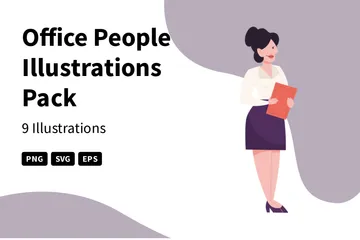 Office People Illustration Pack