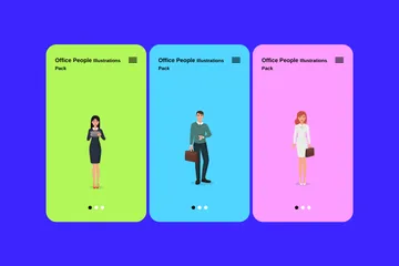 Office People Illustration Pack