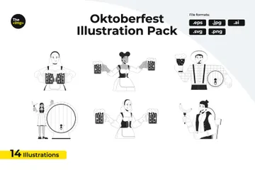 Oktoberfest Illustrationspack