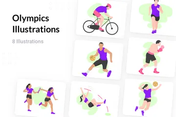 Des sports Pack d'Illustrations