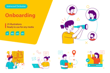 Onboarding Illustration Pack