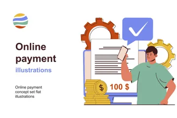 Online Payment Illustration Pack